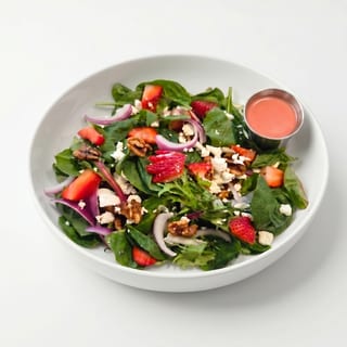 Strawberry Spinach Salad - Gluten-Free, Vegetarian